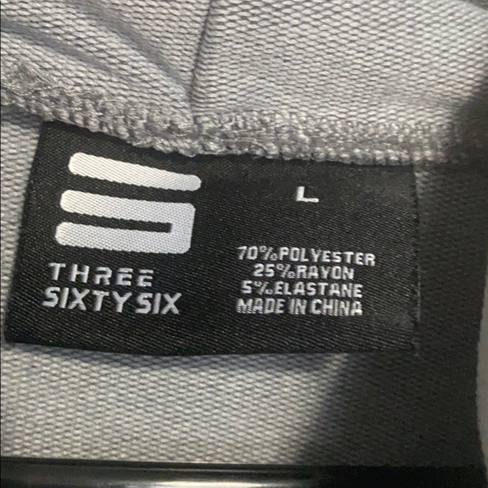 Three Sixty Six gray pullover - Picture 5 of 7
